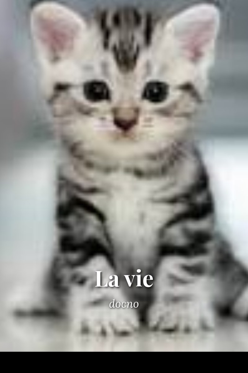 Couverture — La vie