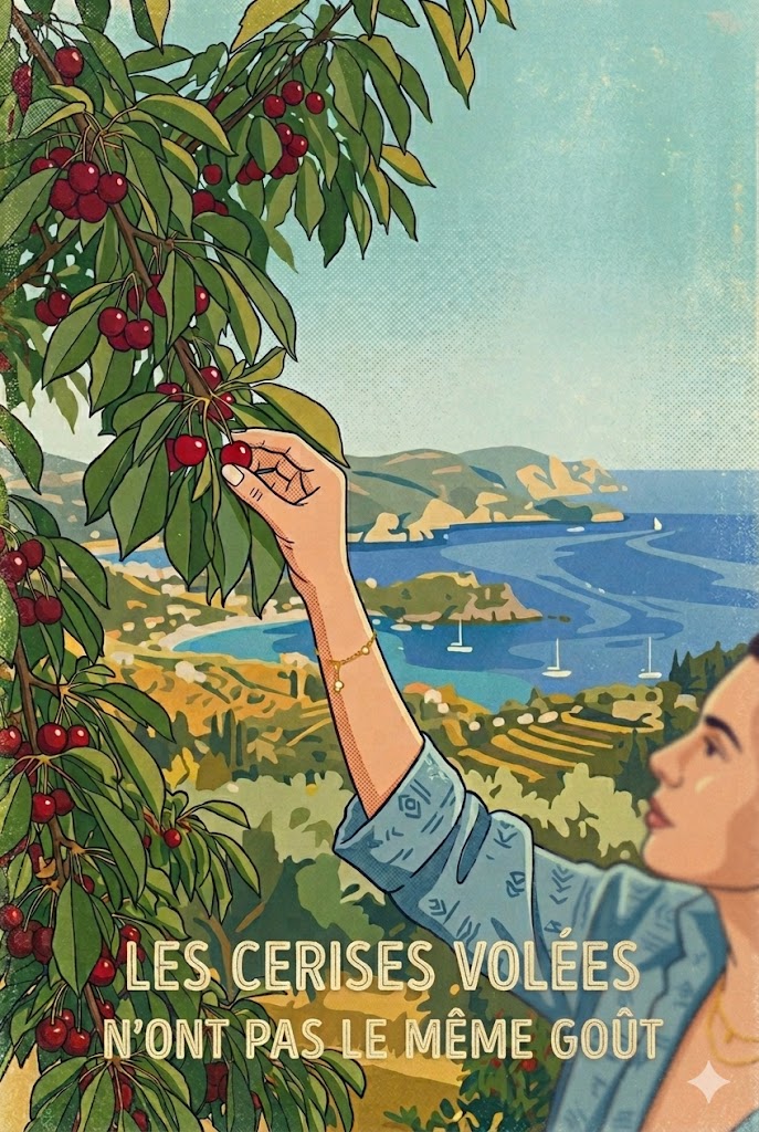 Couverture — Les cerises volées n'ont pas le même goût
