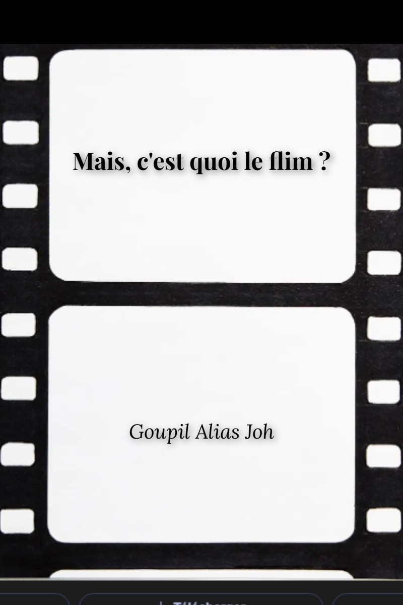 Couverture — Défi — Mais, c'est quoi le flim ?